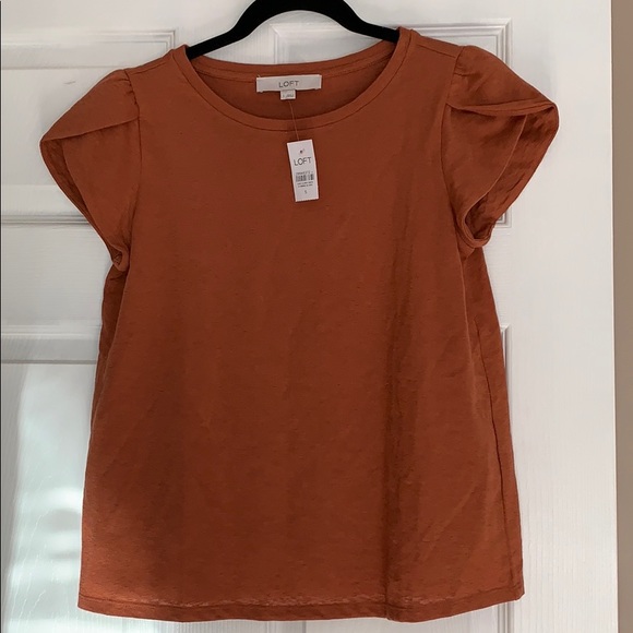 LOFT Tops - Loft rusty orange top